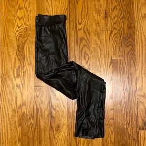 3/$25 PANTS! Highwaisted cropFaux Leather Leggings